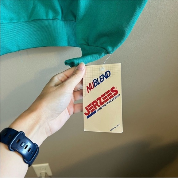 NWT Vintage Jerzees Women's Green
Lighthouse Anchor Embroidered
Sweatshirt Sz M - Picture 4 of 9